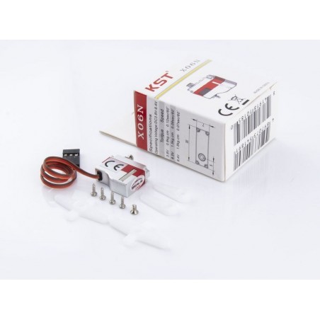 Servos - Mikro-Servo KST X06N HV digital (6g, 1,8kg/cm, 0,07sec/60°) - FLASH RC