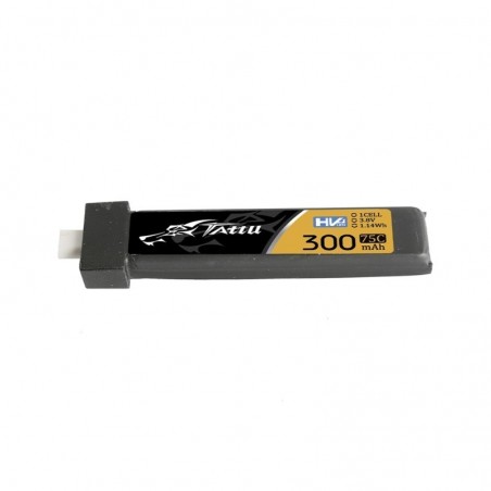 Batterie di propulsione per aerei RC - Tattu Lipo 1S HV 3.8V 300mAh 75C BT 2.0 (Confezione da 5 unità) - FLASH RC
