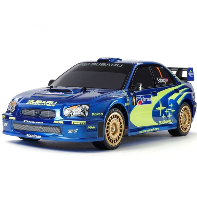 Coches RC de pista - TAMIYA Subaru Impreza Mexico 2004 TT-01E - FLASH RC