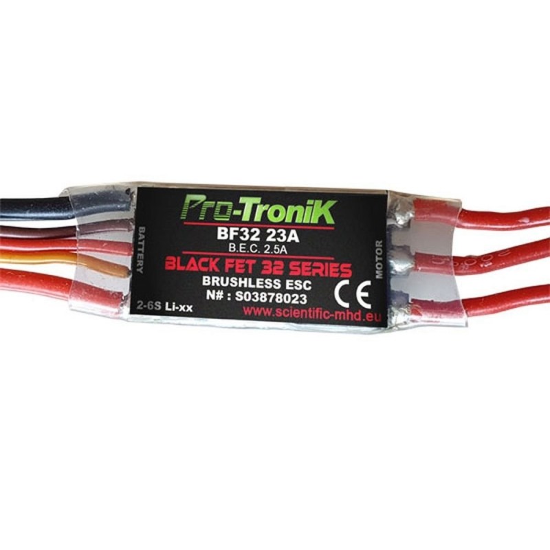 Brushless - Controller Protronik BF32-23A Bec 2,5A - FLASH RC