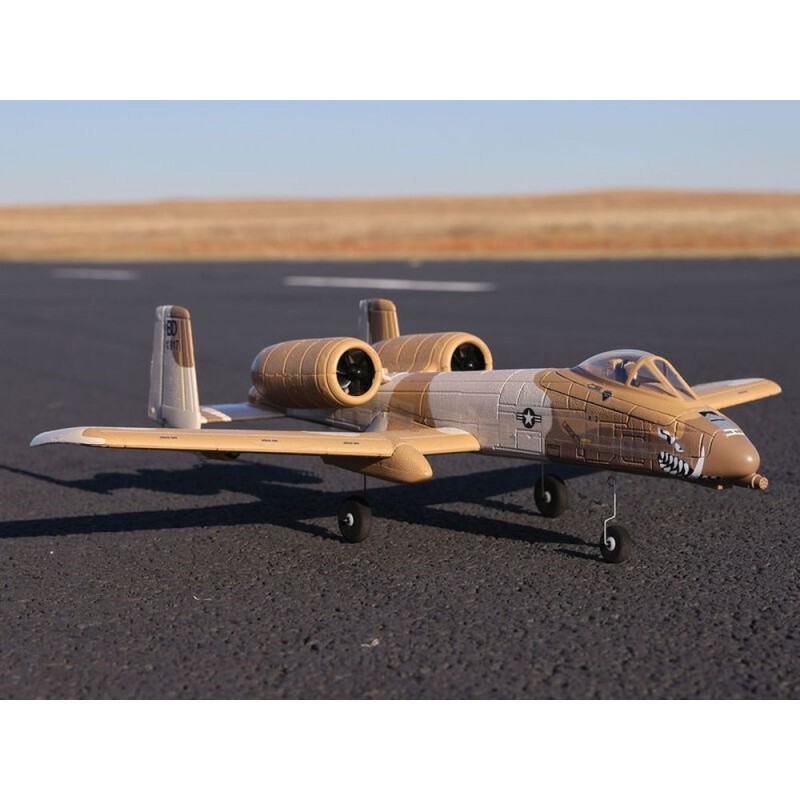 RC Jet - E-flite UMX A-10 Thunderbolt II 30mm EDF BNF basic AS3X e Safe Select circa 0,56m - RC FLASH