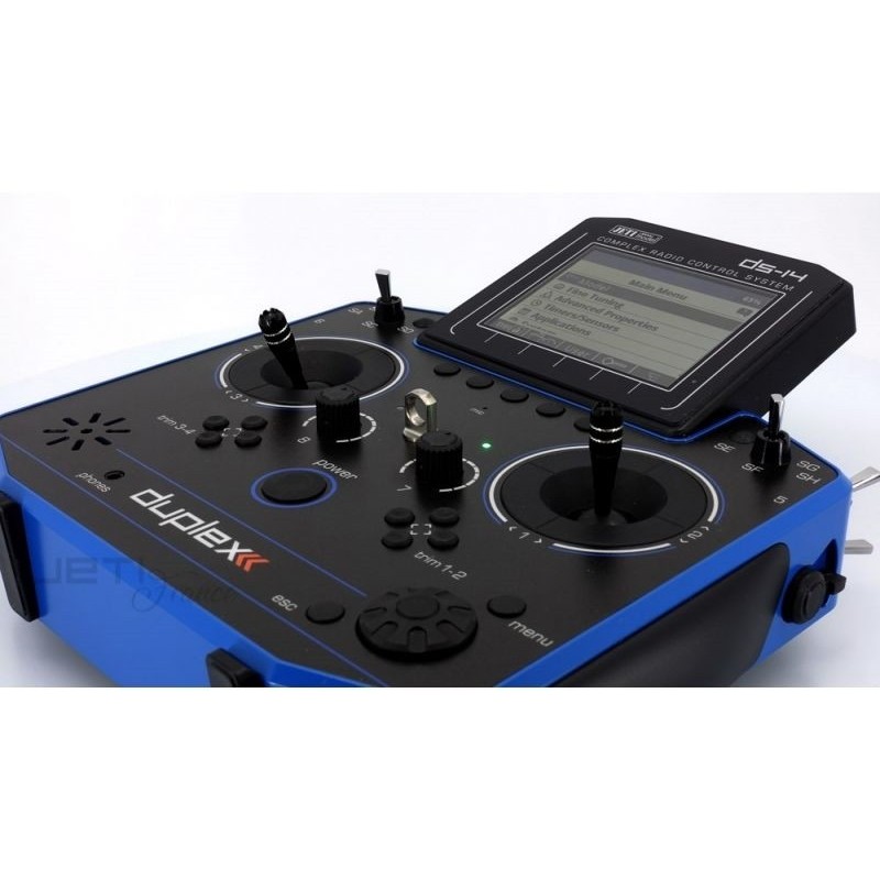 Radiocomandi - Jeti DS14 Gen. 2 Blu 2.4Ghz Duplex - FLASH RC