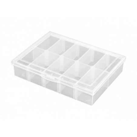 Others - Storage box 10 modular compartments 134x100x29mm - FLASH RC