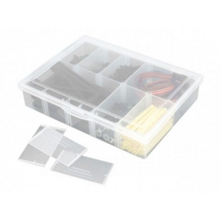 Others - Storage box 10 modular compartments 134x100x29mm - FLASH RC