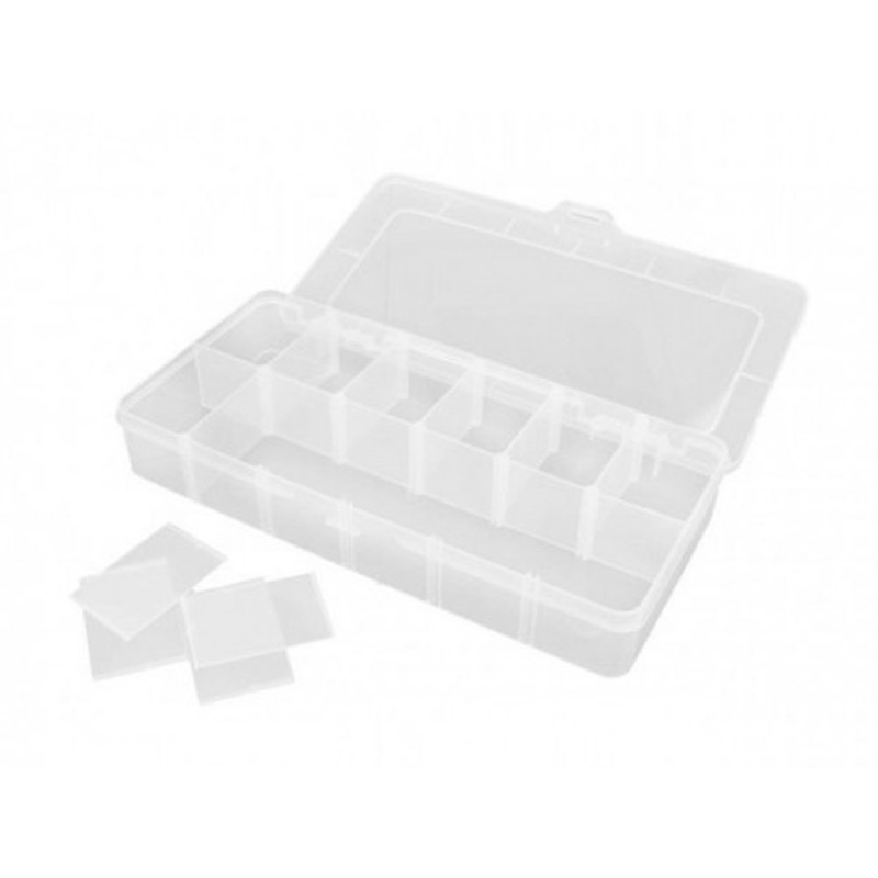 Altri - Contenitore modulare a 12 scomparti 260x125x43,5mm - FLASH RC