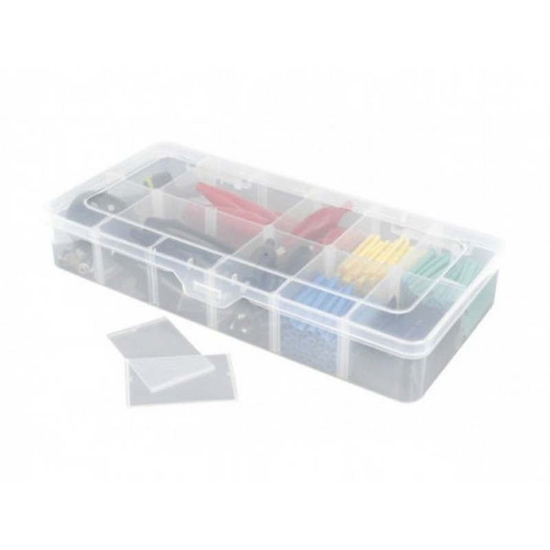 Altri - Contenitore modulare a 12 scomparti 260x125x43,5mm - FLASH RC