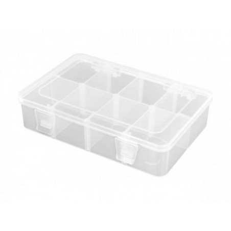 Boîte de rangement 8 compartiments modulables 187x126x43mm - FLASH RC