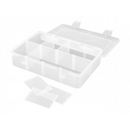 Others - Storage box 8 modular compartments 187x126x43mm - FLASH RC