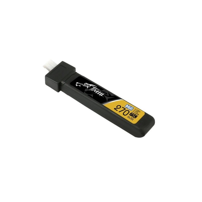 Batterie di propulsione per aerei RC - Batteria Tattu Lipo 1S HV 3.8V 270mAh 75C JST-PHR 2.0 (Confezione da 5) - FLASH RC
