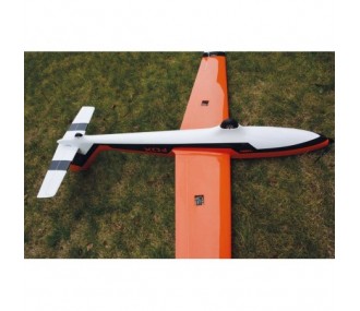 Motoplaneurs RC - Motoplaneur Robbe MDM-1 Fox blanc & orange fibre de verre PNP env.3,50 m - FLASH RC 2