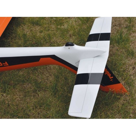 Motoplaneurs RC - Motoplaneur Robbe MDM-1 Fox blanc & orange fibre de verre PNP env.3,50 m - FLASH RC