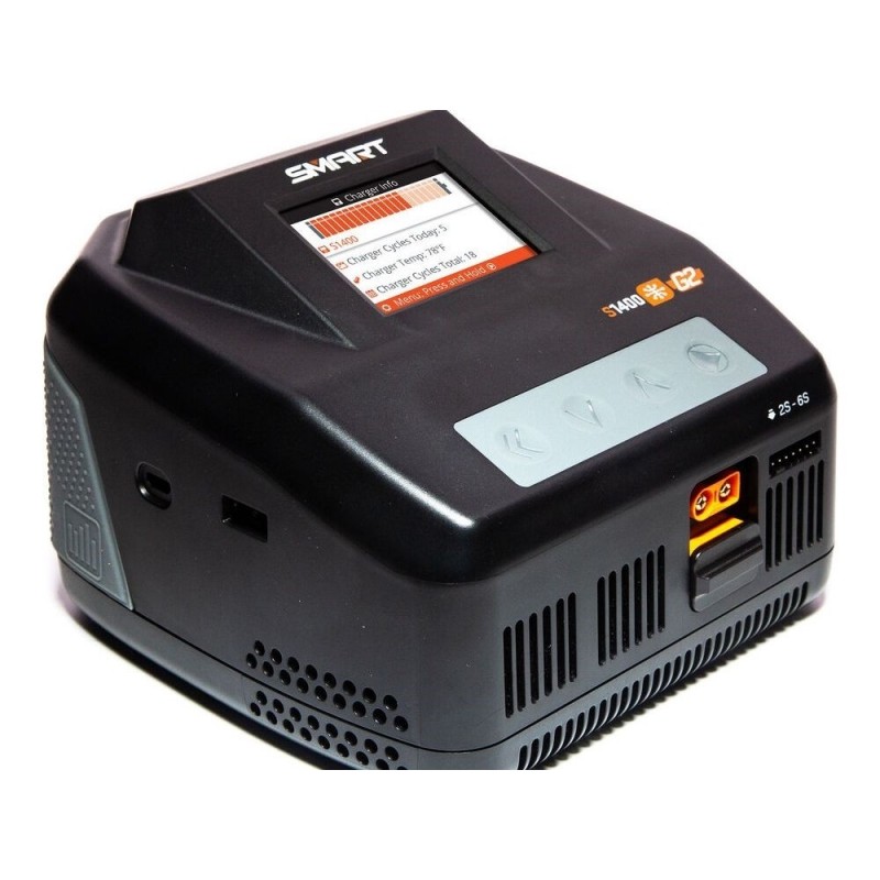 Cargadores - Spektrum Smart S1400 G2 cargador + 1x Smart 6S 5000mAh batería - FLASH RC