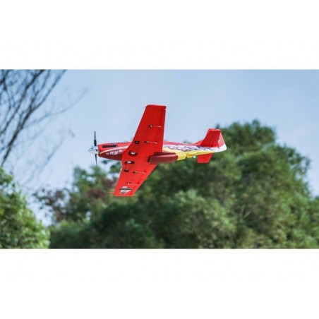 Warbirds RC - FMS P51D Mustang Dago Red PNP Aereo circa 1,10m - FLASH RC