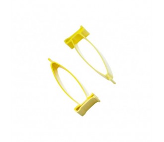 Servo safety clips - F3J wing servos safety plug (yellow) - 2 pcs - FLASH RC
