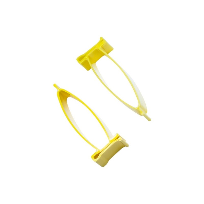 Clips de seguridad servo - F5J wing servo plug safety (red) - 2 pcs - FLASH RC