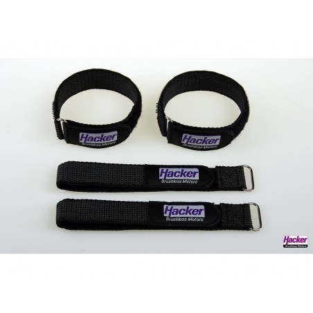 Velcro (strips, collars, patches) - HackerMotor Velcro anti-slip strap, 25x300mm - 4pcs - FLASH RC