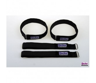 Velcro (strips, collars, patches) - HackerMotor Velcro anti-slip strap, 25x400mm - 4pcs - FLASH RC