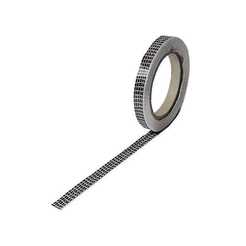 Rubans carbone - Ruban Carbone UD 125g/m²  10m x 10mm - FLASH RC