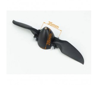 Konus - Faltpropeller - Faltpropeller 6x3, 32mm Konus, 3,00m Achse - FLASH RC 2
