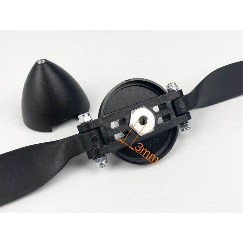 Konus - Faltpropeller - Faltpropeller 6x3, 32mm Konus, 3,00m Achse - FLASH RC