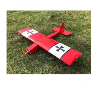 Aerei acrobatici RC - Kit in legno per costruire aerei Stick-06 di circa 0,60 m + pacchetto pellicola + pacchetto alimentazione 