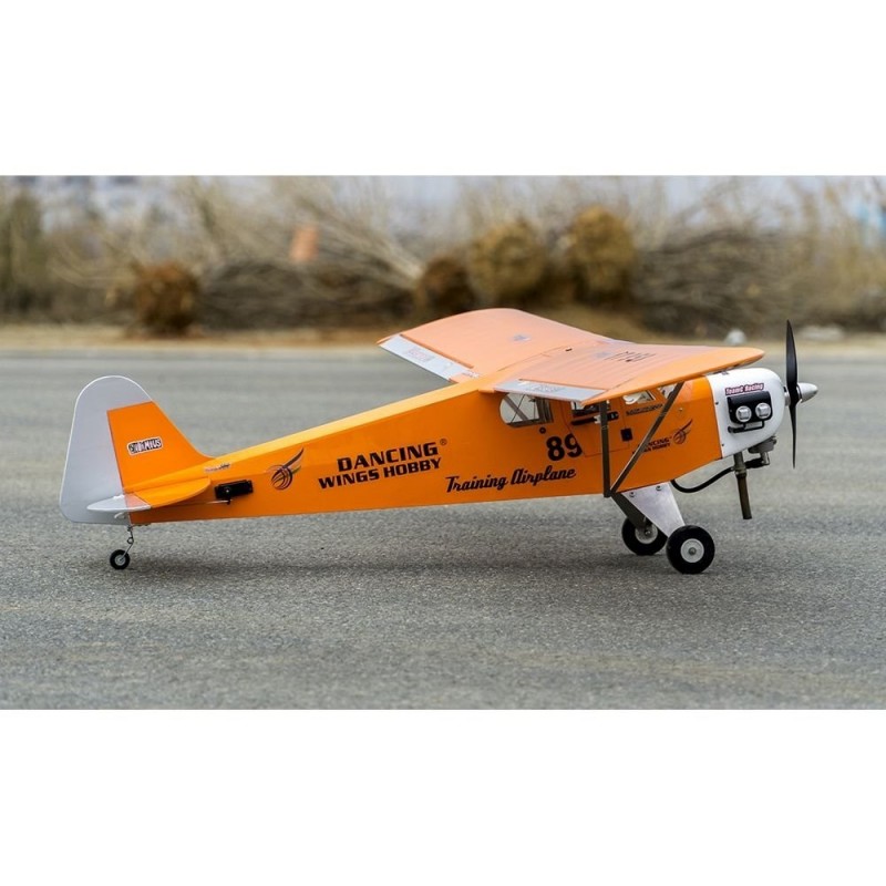 Aeromodello RC - Kit in legno per costruire Piper Cub J3 2020 circa 1,80m - FLASH RC