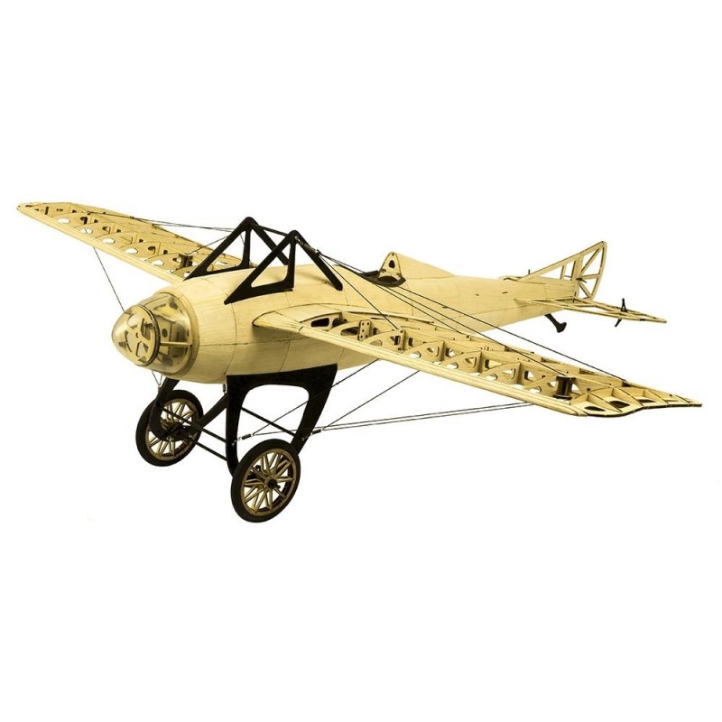 RC airplanes for beginners - Wooden kit to build Deperdussin Monocoque airplane approx.1.00m - FLASH RC