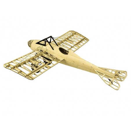 RC airplanes for beginners - Wooden kit to build Deperdussin Monocoque airplane approx.1.00m - FLASH RC