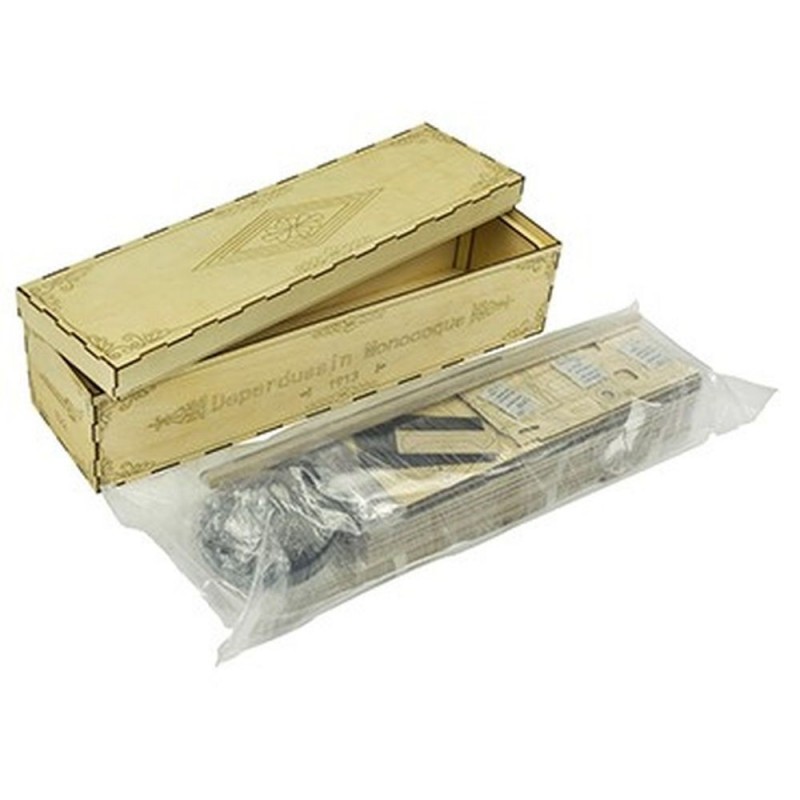 Aviones R/C para principiantes - Kit de madera para construir avión Deperdussin Monocoque aprox.1.00m - FLASH RC