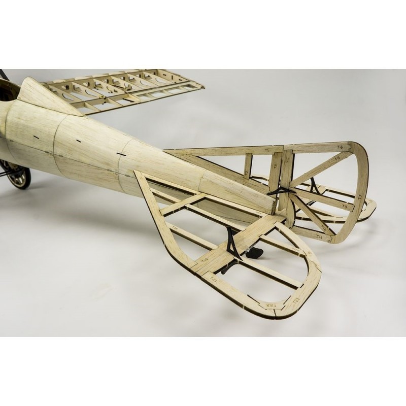 RC airplanes for beginners - Wooden kit to build Deperdussin Monocoque airplane approx.1.00m - FLASH RC