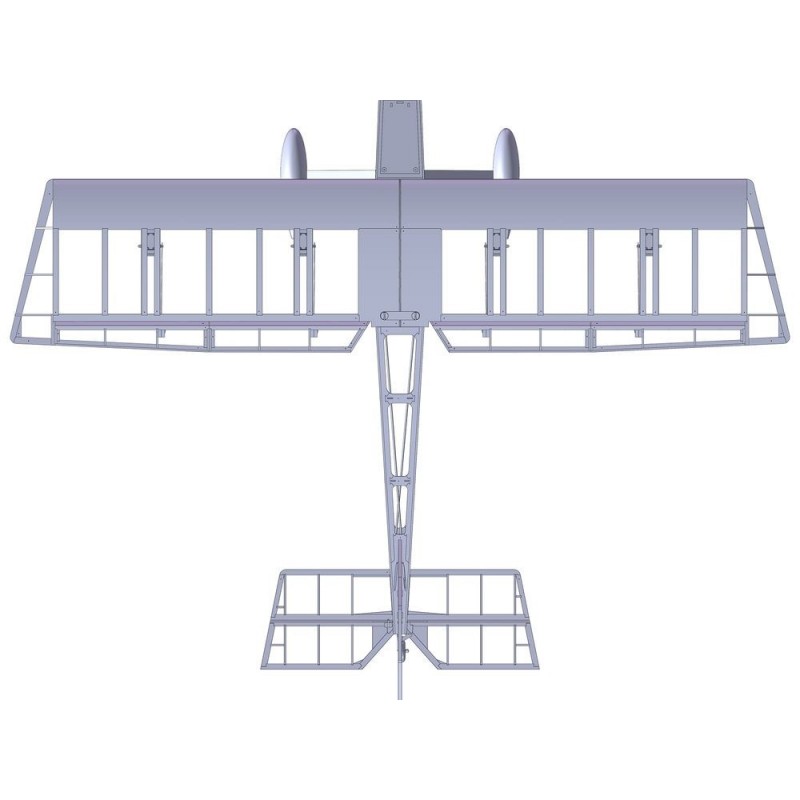 Aeromobile acrobatico RC - Kit ARF Stick-14 3D circa 1,40m - FLASH RC