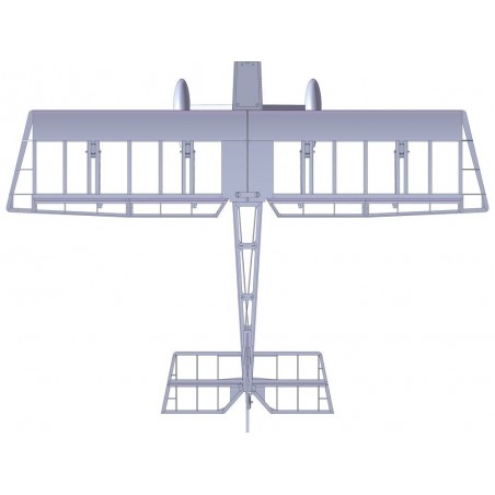 Aeromobile acrobatico RC - Kit ARF Stick-14 3D circa 1,40m - FLASH RC
