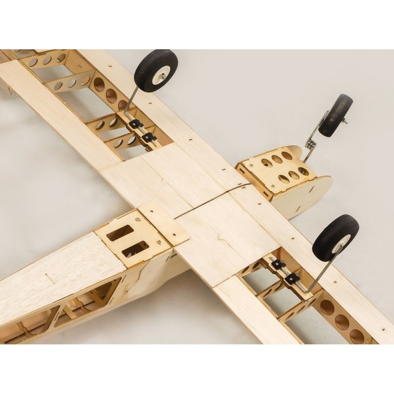 RC-Flugzeuge für Anfänger - Holzbausatz Trainingsflugzeug T3 ca.1.40m - FLASH RC