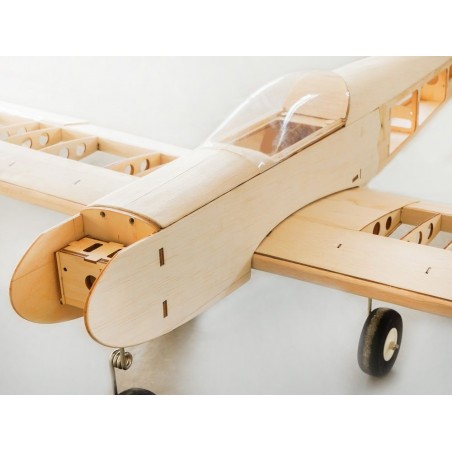 RC-Flugzeuge für Anfänger - Holzbausatz Trainingsflugzeug T3 ca.1.40m - FLASH RC