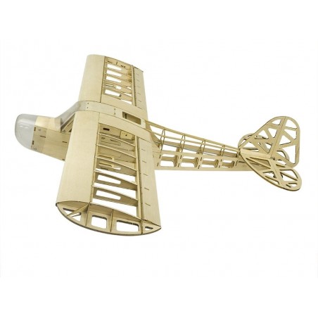Aeromodelismo RC - Kit de madera para construir Piper Cub J3 2019 aprox.1.20m - FLASH RC