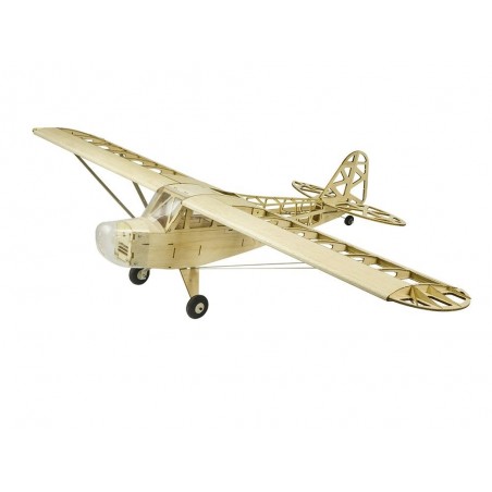 Avion Kit bois à construire Avion Piper Cub J3 2019 env.1.20m + Power Pack - FLASH RC - Le leader des avions modèlisme RC