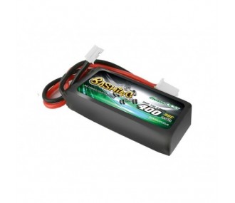 Batteries for RC cars and boats - Gens Ace Bashing-series battery, Lipo 2S 7.4V 400mAh 35C socket JST-PHR - FLASH RC 2