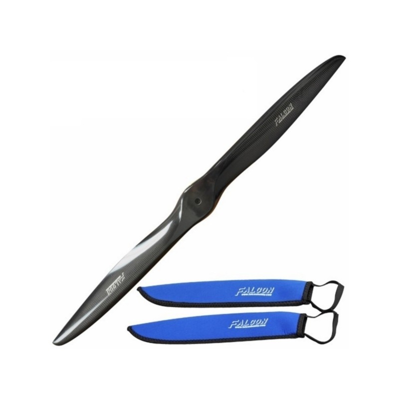 FALCON - Falcon two-blade carbon propeller 24x8' - FLASH RC