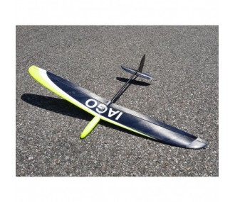 Planeadores RC - F3K Iago 1m amarillo fluorescente Alta Calidad - FLASH RC
