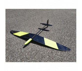 Planeurs RC - F3K Iago 1m jaune fluo High Quality - FLASH RC 2