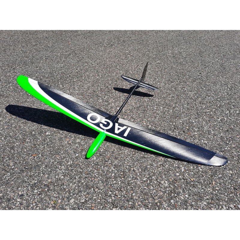 Alianti RC - F3K Iago 1m Verde Fluorescente Alta Qualità - FLASH RC