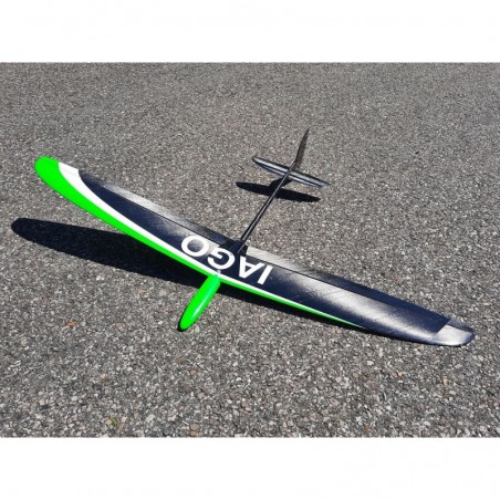 Planeurs RC - F3K Iago 1m vert fluo High Quality - FLASH RC