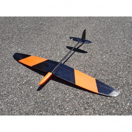 Alianti RC - F3K Iago 1m arancione fluo Alta qualità - FLASH RC