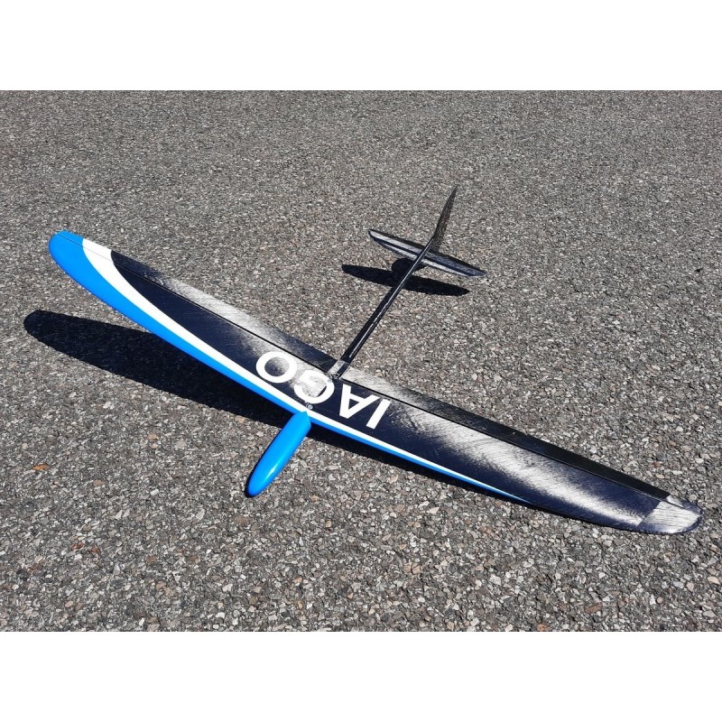 Alianti RC - F3K Iago 1m blu Alta qualità - FLASH RC