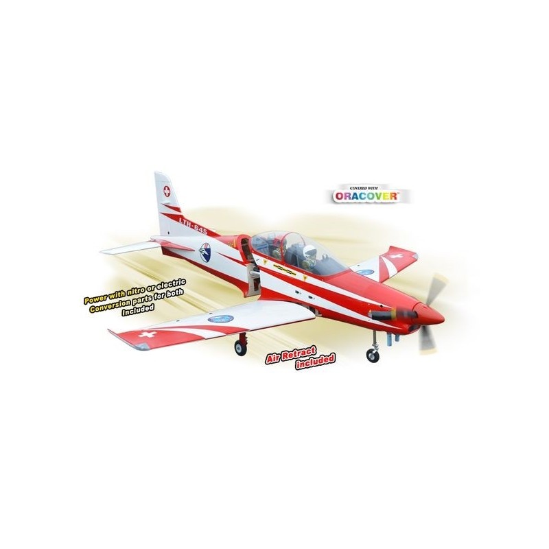 RC Model Aircraft - Phoenix Model PC-21 Pilatus Mk2 GP/EP ARF 1.77m - FLASH RC