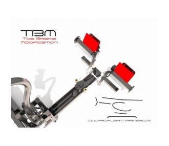 Flight Simulators - TBM Kit (Toe Brake Modification) for Puma Flight Controls - FLASH RC