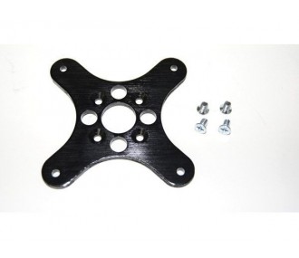 Motor mount - Alu cross for rear mounting A60-V2 HACKER - FLASH RC motors