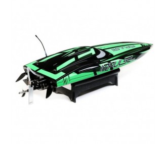 RC-Motorboote - Boot Impulse 32 BL Schwarz/Grün RTR PROBOAT - FLASH RC 2