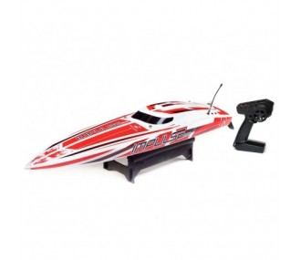 RC Powerboats - Impulse 32 BL Blanco/Rojo RTR PROBOAT - FLASH RC