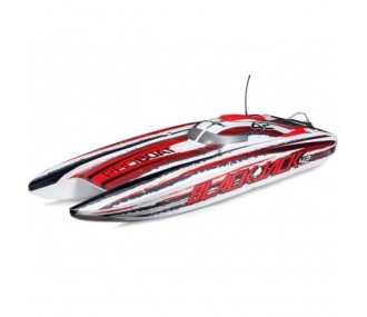 RC Powerboats - Blackjack 42 BL Red/White RTR PROBOAT - FLASH RC